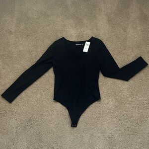 Black Long Sleeve bodysuit